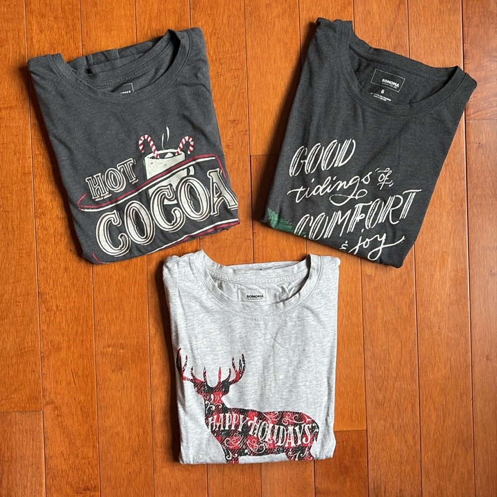 Sonoma Holiday Shirt Bundle